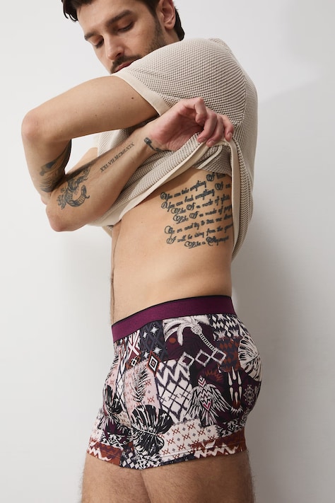 Medicine bokserki męskie bawełniane z elastanem 2-pack multicolor