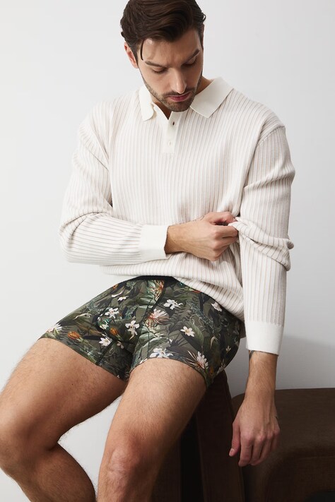 Medicine bokserki męskie bawełniane z elastanem 2-pack multicolor