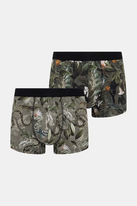 Bokserki męskie bawełniane z elastanem 2-pack multicolor RS26-BIM710