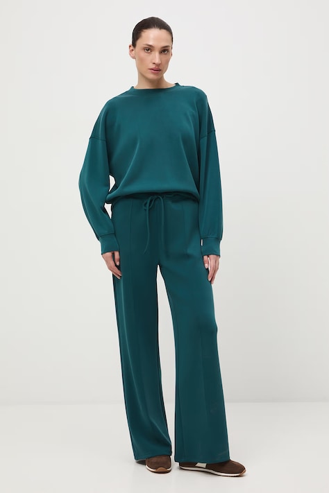 Medicine bluza damska kolor zielony gładka