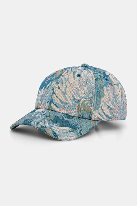 Czapka z daszkiem damska wzorzysta kolor multicolor RS26-CAD300