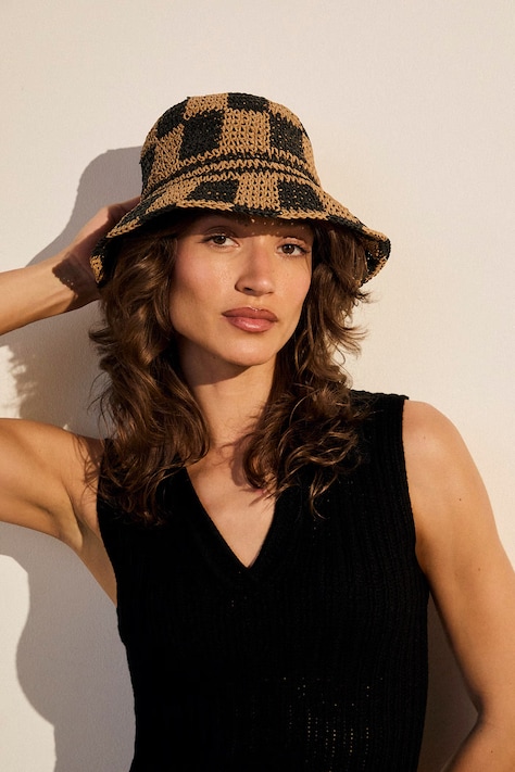 Kapelusz damski multicolor RS26-CAD722