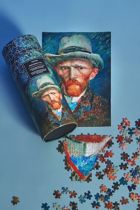 Puzzle z kolekcji Eviva L'arte kolor zielony RS26-GRU250