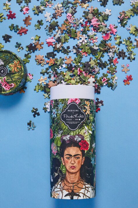 Medicine puzzle kolor multicolor