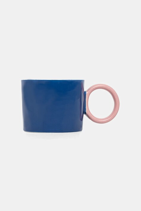 Medicine kubek ceramiczny kolor granatowy