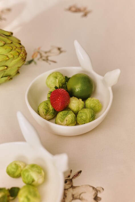 Medicine castron pentru servire din porțelan