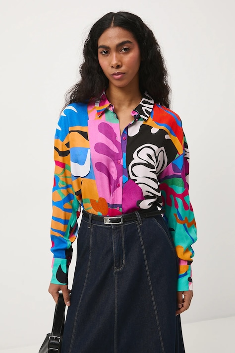 Medicine camasa cu guler clasic, relaxed