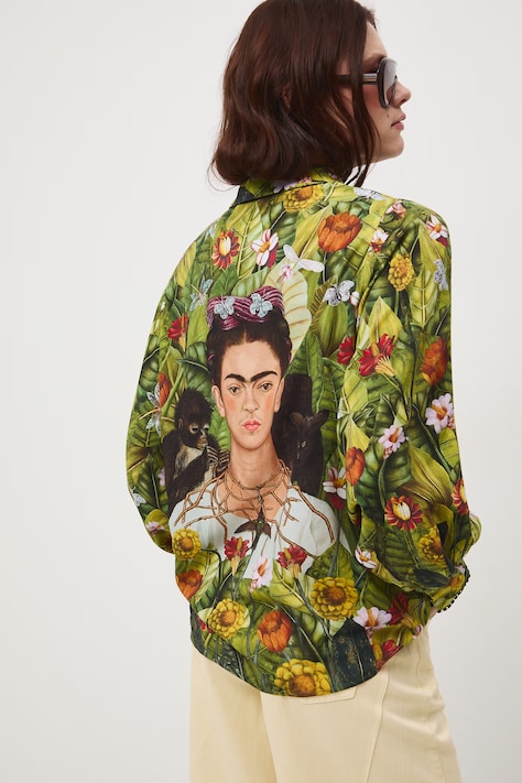 Koszula damska z kolekcji Frida kolor multicolor RS26-KDD421