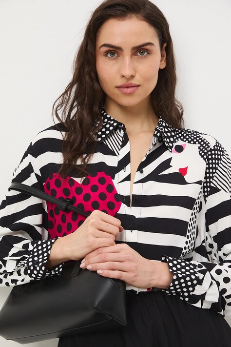 Medicine koszula damska z wiskozy multicolor