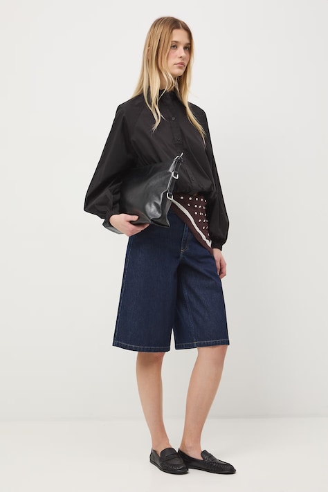 Medicine koszula damska czarna gładka