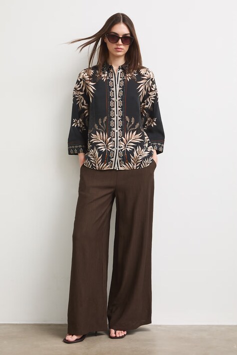 Medicine koszula damska z wiskozą czarna