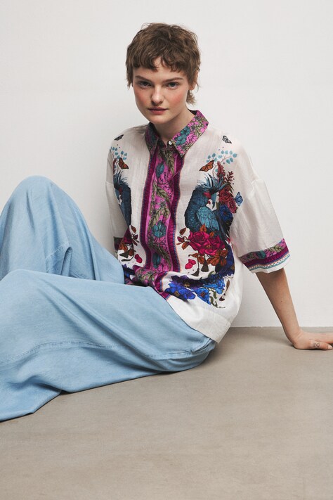 Medicine koszula damska z lyocellem biała