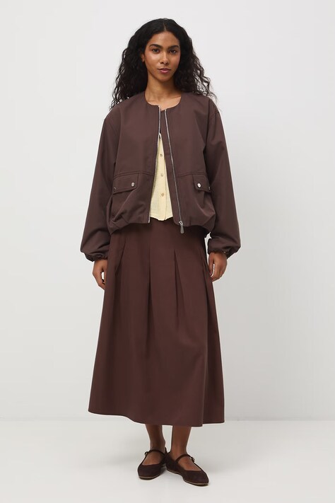 Medicine bomberka damska brązowa