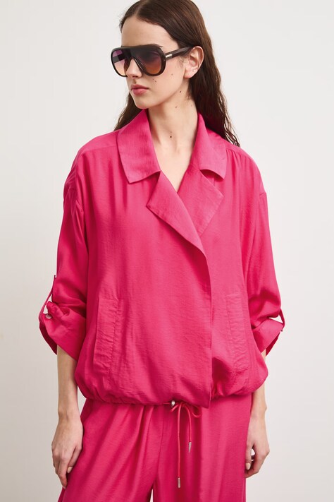 Medicine kurtka damska z wiskozą różowa