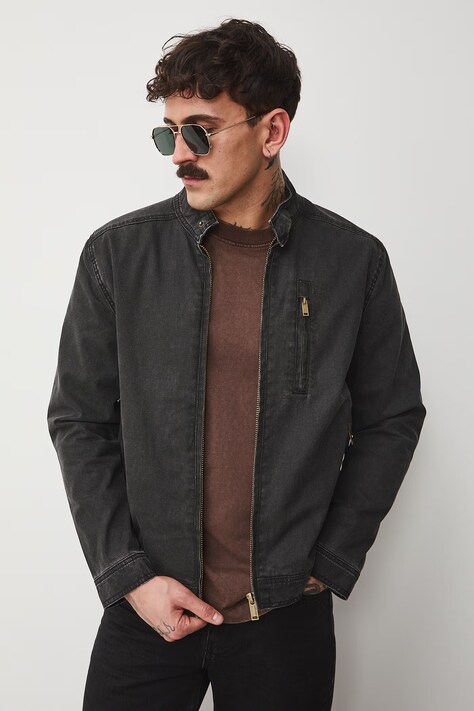 Medicine kurtka przejściowa męska bawełniana szara