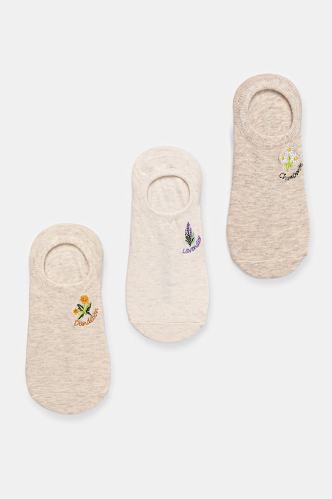 Skarpety stopki damskie 3-pack multicolor RS26-LGD500