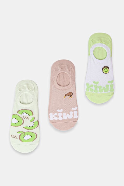 Medicine skarpety stopki damskie 3-pack multicolor