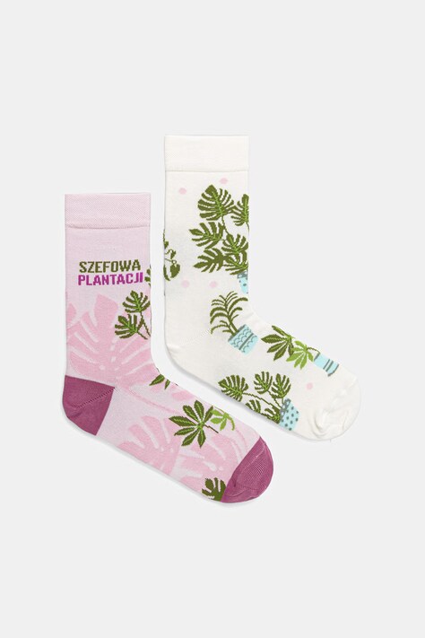 Medicine skarpety damskie 2-pack multicolor