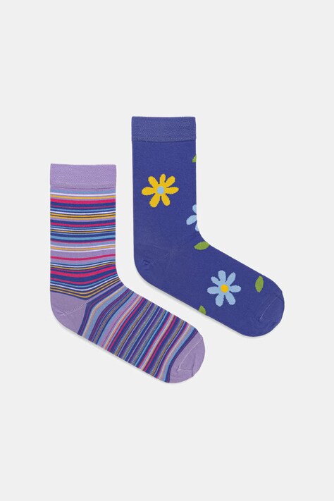 Medicine skarpety damskie bawełniane 2-pack multicolor