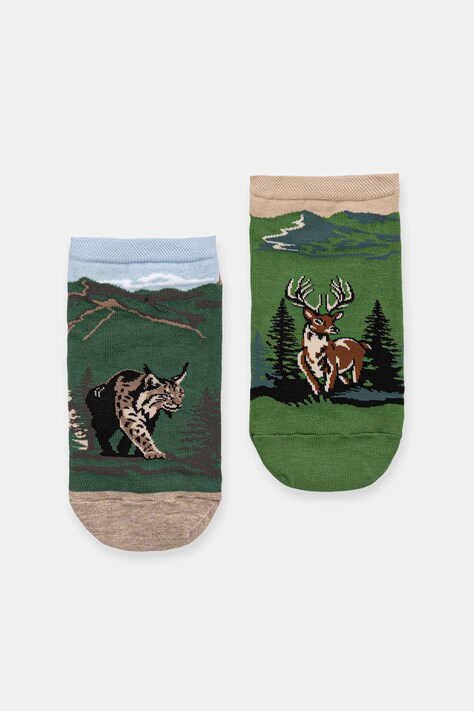 Medicine skarpety damskie 2-pack multicolor