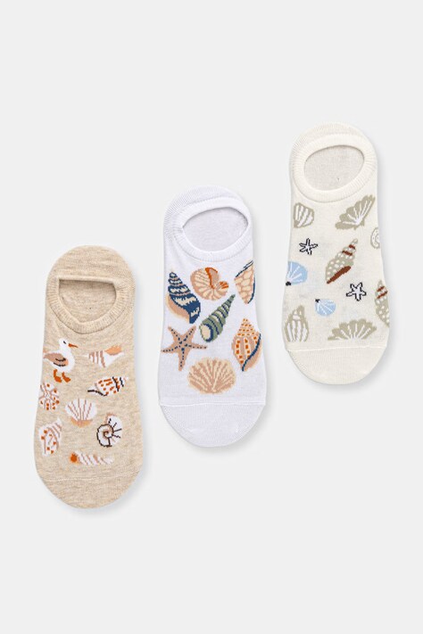Medicine skarpety stopki damskie 3-pack multicolor