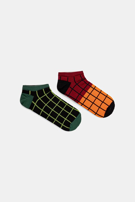 Medicine skarpetki bawełniane 2-pack kolor zielony