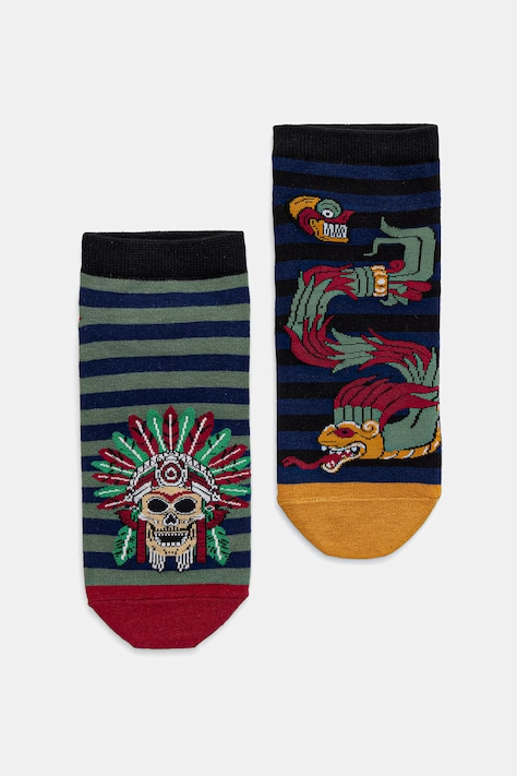 Medicine skarpety męskie bawełniane 2-pack multicolor