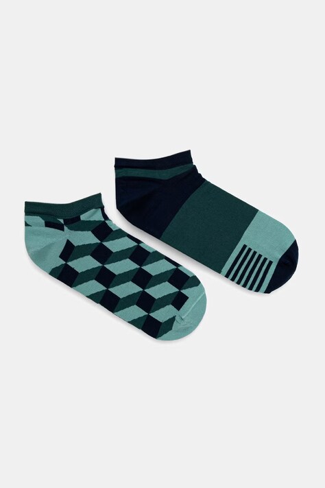 Skarpety męskie bawełniane 2-pack zielone RS26-LGM717