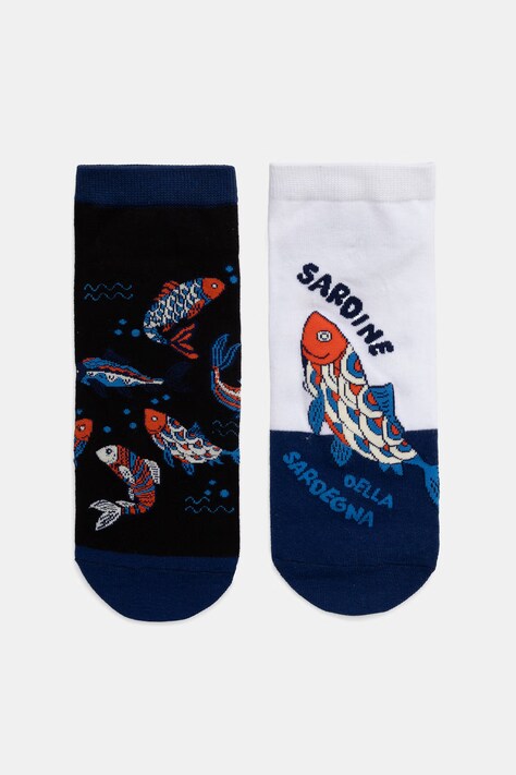 Medicine skarpety męskie z bawełną 2-pack multicolor
