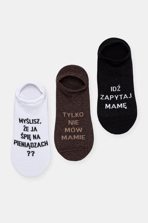 Medicine skarpety męskie z bawełną 3-pack multicolor