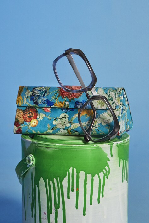 Medicine etui na okulary kolor multicolor