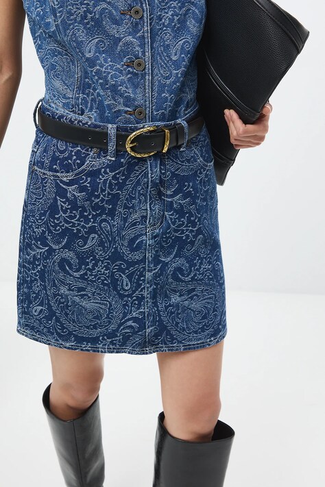 Medicine pasek damski kolor czarny