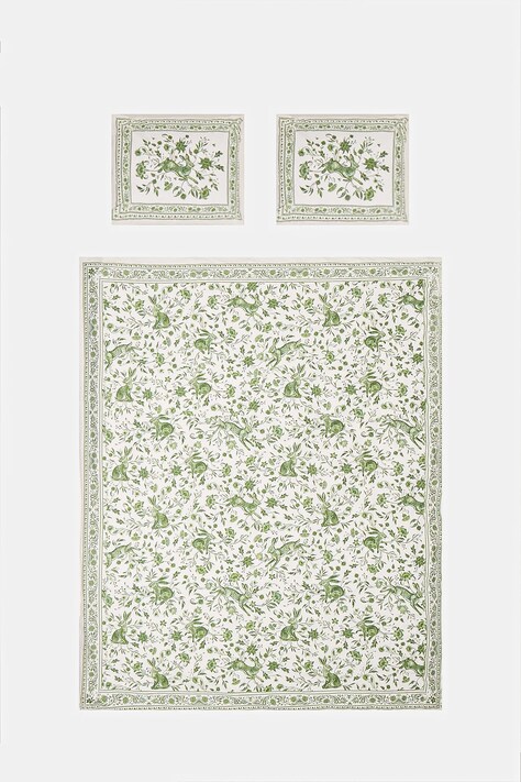 Medicine komplet pościeli z bawełny perkalowej