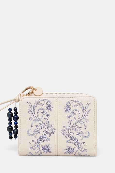 Peněženka dámská z ekokůže béžová barva RS26-PFD300