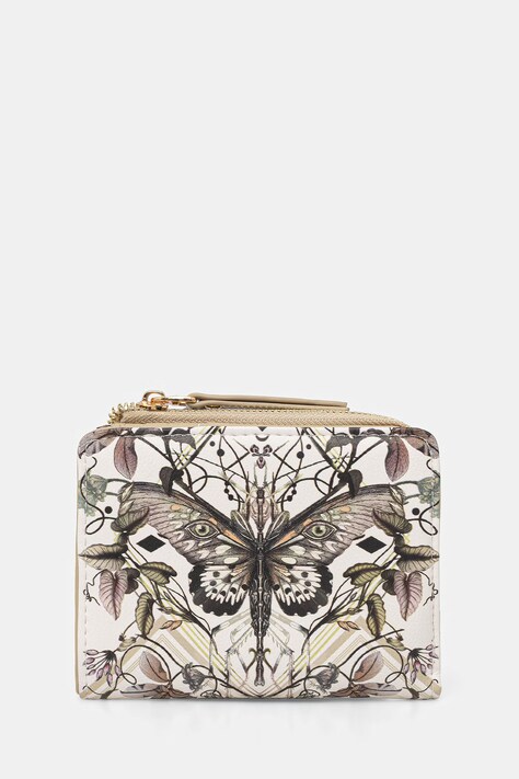 Medicine portfel damski z imitacji skóry multicolor