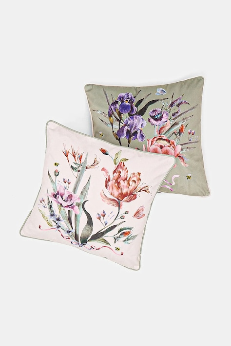 Poszewka dekoracyjna na poduszkę wzorzysta 45 x 45 cm (2-pack) kolor multicolor RS26-PSU405