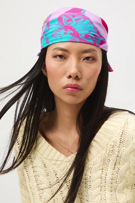 Medicine chusta damska kolor multicolor wzorzysta