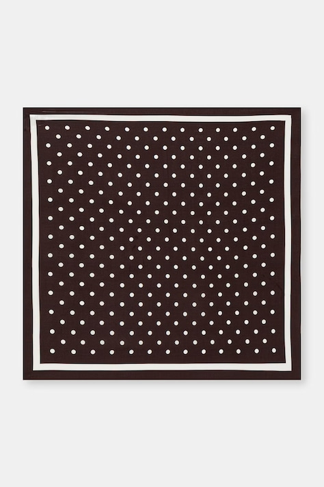 Medicine chusta damska z wiskozy brązowa