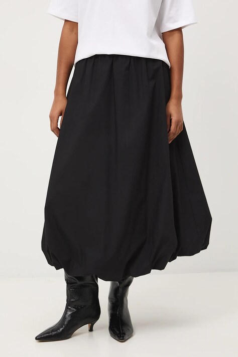 Medicine spódnica kolor czarny midi rozkloszowana