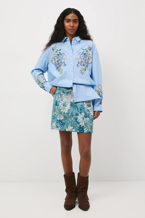 Sukně dámská mini ze žakáru více barev RS26-SDD201