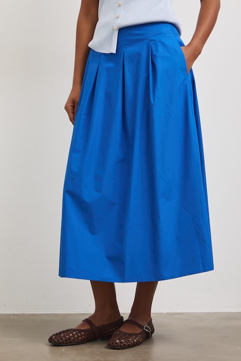 Sukně bavlněná modrá RS26-SDD805