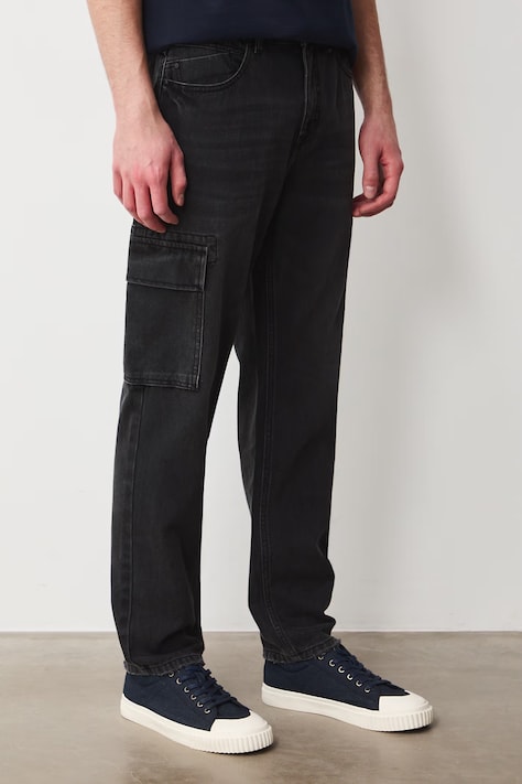 Medicine jeansy regularne męskie czarne