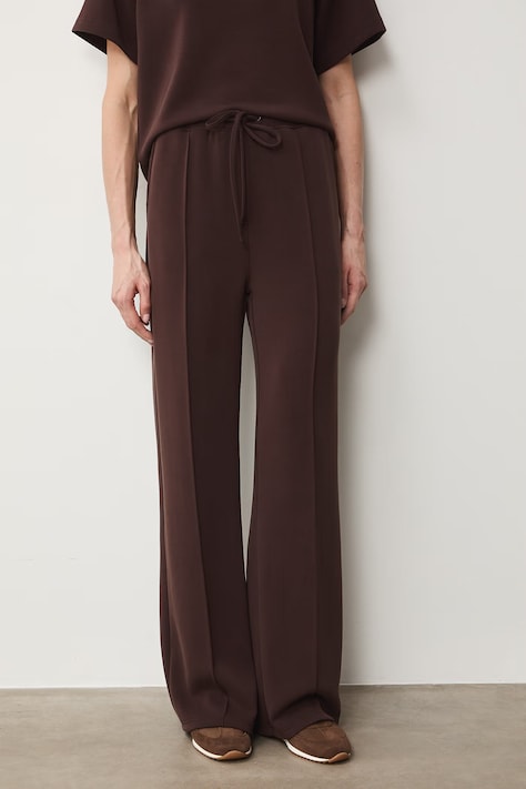 Tepláky hnedá farba RS26-SPD403