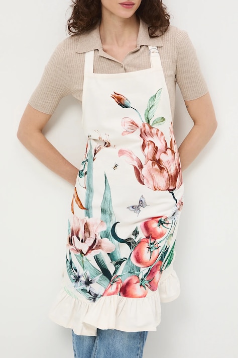 Bavlněná kuchyňská zástěra se vzorem více barev RS26-SRU401