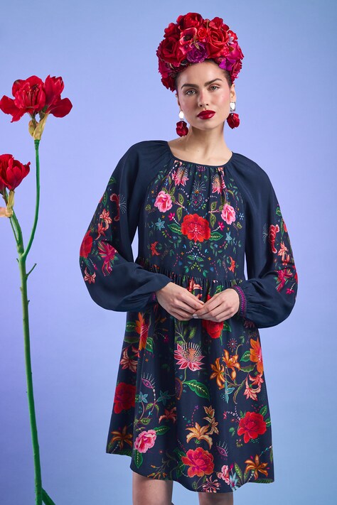 Medicine sukienka kolor multicolor mini oversize