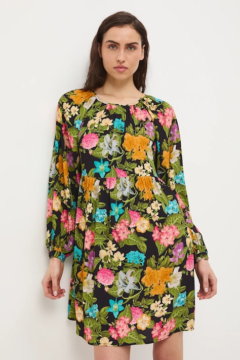 Sukienka damska mini wzorzysta kolor multicolor RS26-SUD420