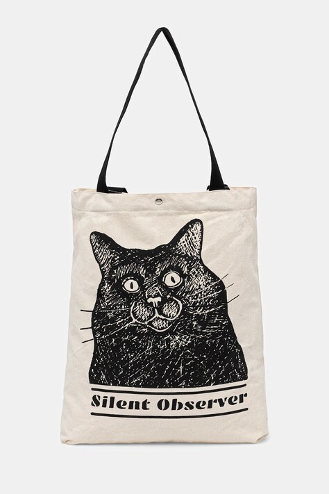 Medicine torebka shopper bawełniana multicolor