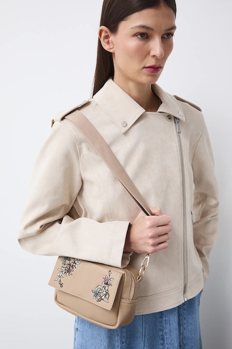 Medicine torebka kolor beżowy