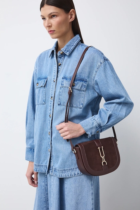 Medicine torebka kolor brązowy