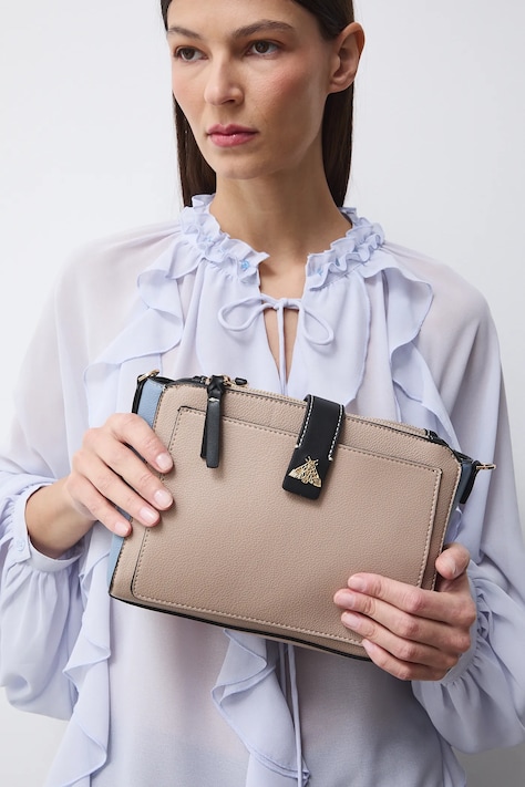 Torebka damska ze skóry ekologicznej kolor multicolor RS26-TOD305